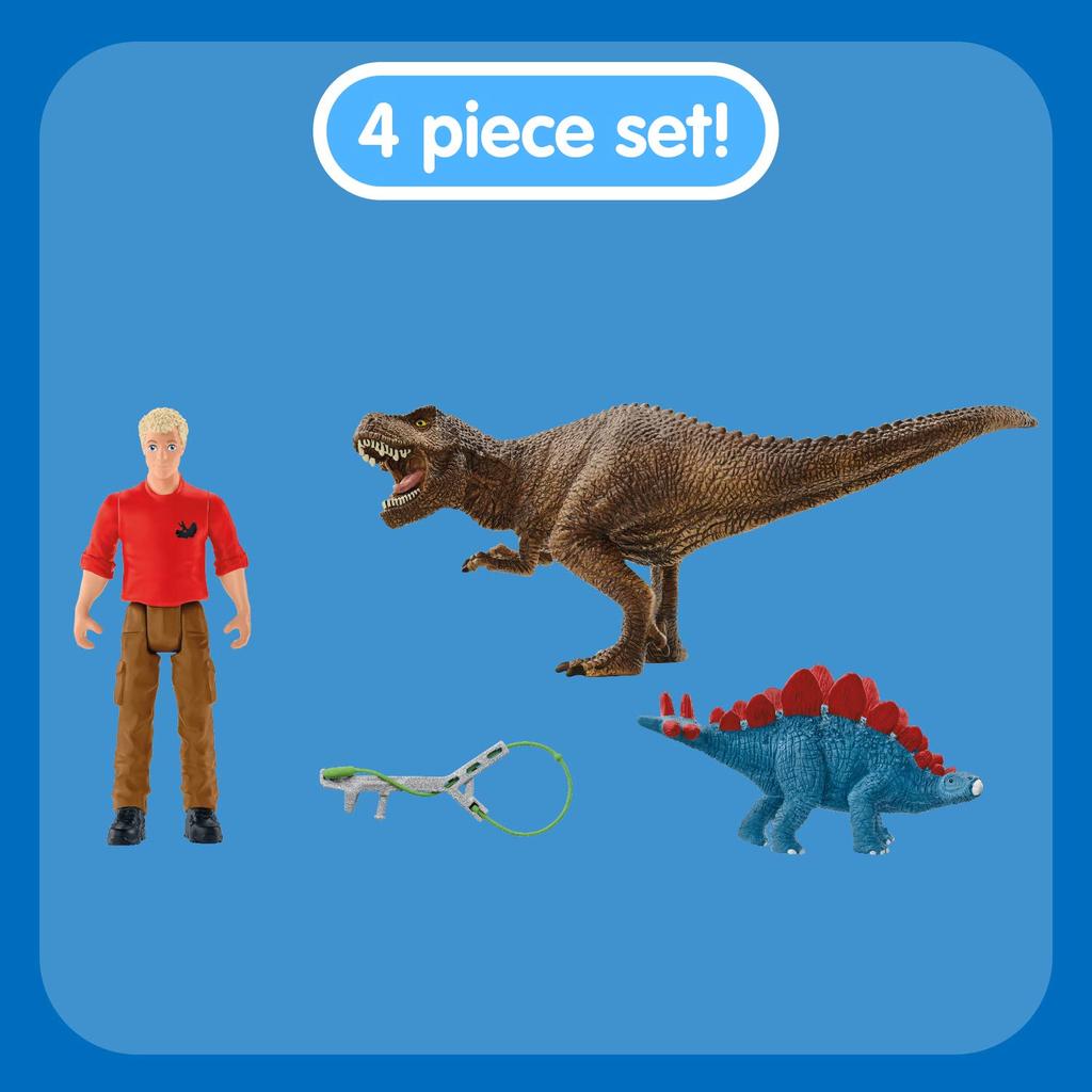 Schleich Динозавр Тираннозавр Рекс Фигурка Атака 41465