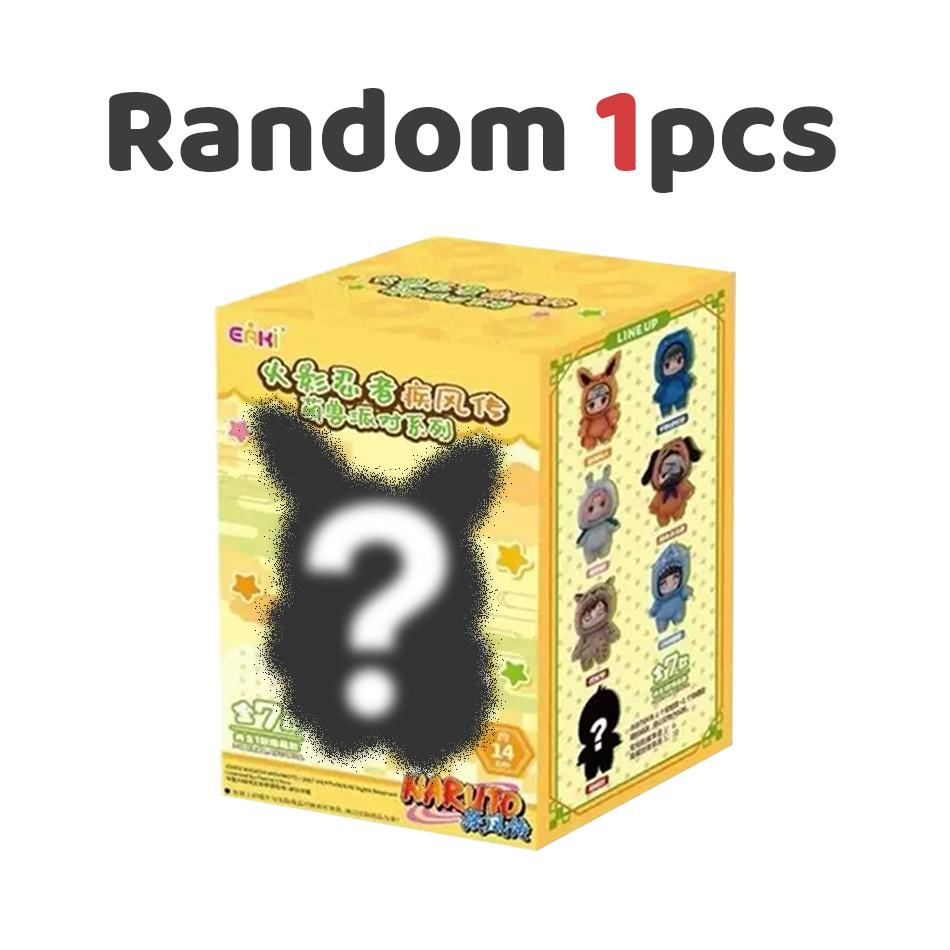 High Quality Naruto Blind Box Shippuden Party Series Uzumaki Stuffed Shippuden Plush FigureToy Collection Christmas Kid Gift 1:1