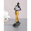 Yoga Lady Home & Office Decor Showpiece