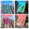 Window Film Detachable Waterproof Wear-resistant Easy To Paste Decorative Rainbow Window Glass