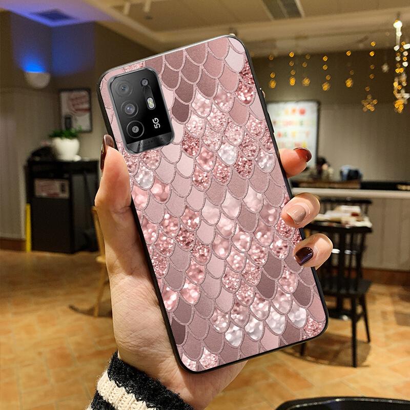 Чехол для телефона в стиле розового золота с любовью для OPPO A54 A74 A94 A53S A9 A5 A15 A16 A91 A96 A76 Reno8 8Pro Reno2 Z