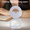 Магнитная селфи-лампа, светодиодная подсветка для телефона, 3 режима яркости, компактный дизайн, перезаряжаемая подсветка для телефона с функцией подставки