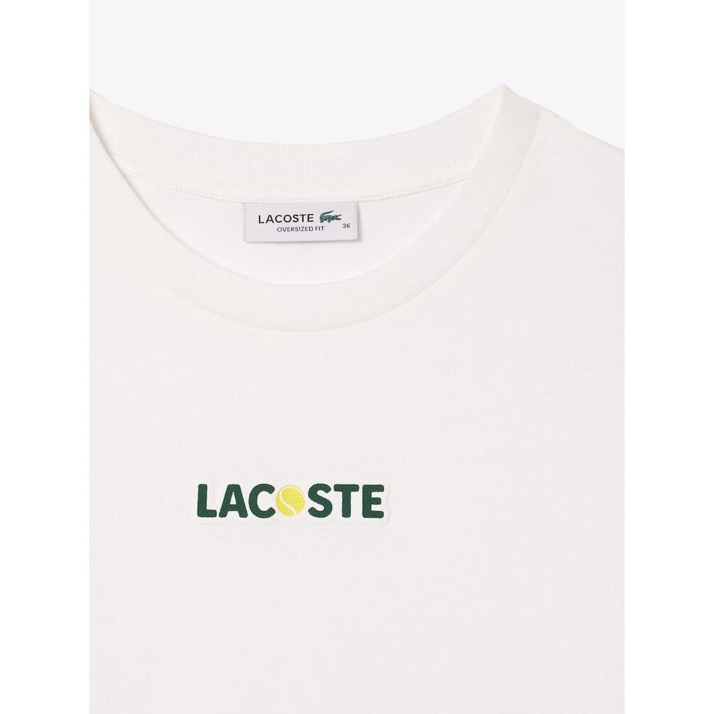 Lacoste Women S TenniS OverfiT ShorT Sleeve T ShirT Tf7293 54g 70v q2nTf7293 54g70v