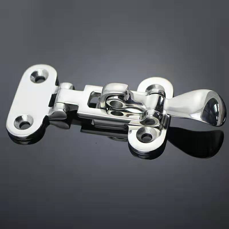 Marine Grade stainless steel 316 Boat Deck Lock Hatch Anti-Rattle Latch Fastener Clamp marine hardware boat shackle accessories