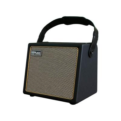 Акустическая гитара Coolmusic BP MINI 30 Вт, динамик BT, перезаряжаемый портативный усилитель с микрофонным входом, регулировкой громкости, низких и высоких частот, реверберацией и поддержкой хоруса