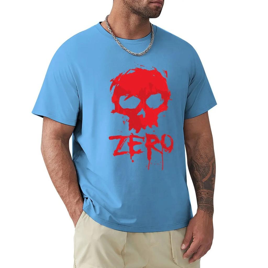 Новая мужская черная футболка Zero Original Skate Vintage Skull унисекс для мужчин и женщин