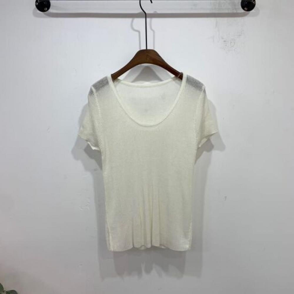 C S In The Room U neCk Short Sleeve Knit 3Color C
