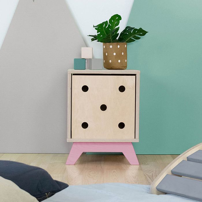 NABOSKY Pink 1x1 Storage Unit