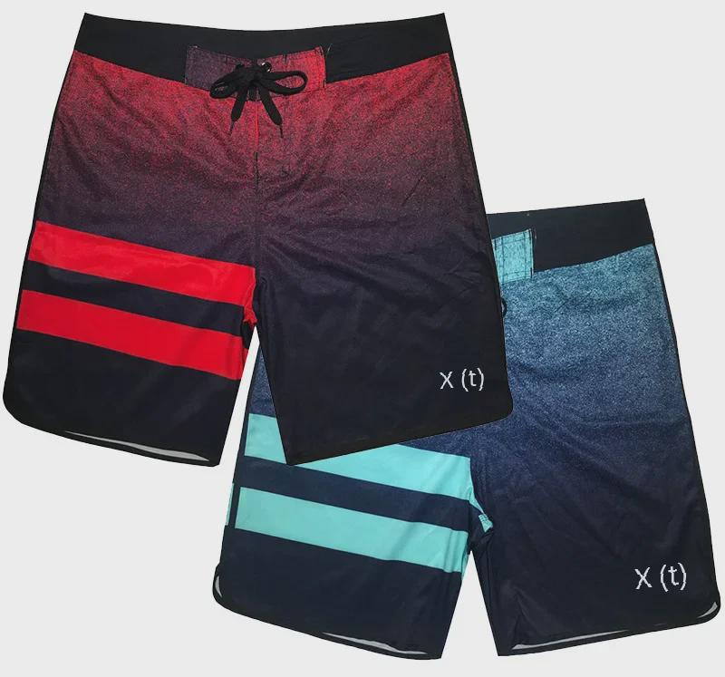 Летние быстросохнущие шорты для серфинга и рыбалки, тянущиеся в 4 направлениях, 2020