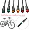 Ebike Accessories Optional Cable 2/3/4/5/6Pin Cable Display Pin Waterproof Connector Base Connector