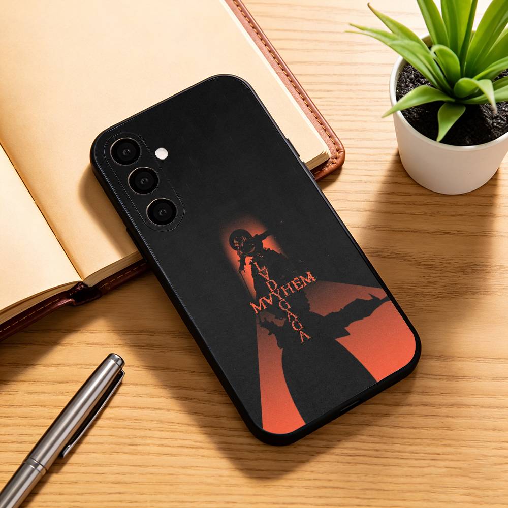 Чехол для телефона L-Lady G-Gaga Mayhem Singer Черный Силиконовый Мягкий Для Samsung Galaxy A73,A72,A71,A70,A53,A52,A51