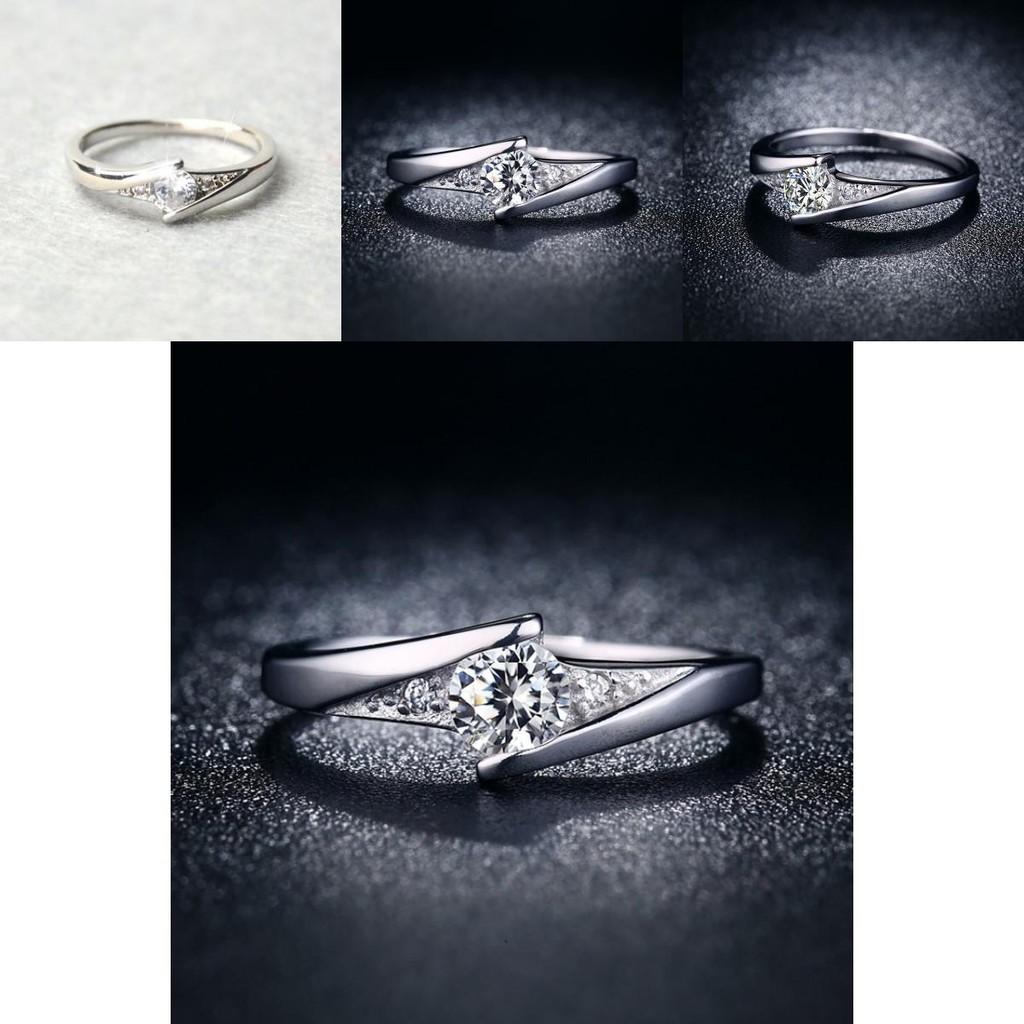 Медное кольцо с кристаллами воды для женщин, модная бижутерия для пар