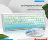 Беспроводной Bluetooth RGB-клавиатура и бесшумный набор мыши JOMAA для офиса