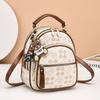 Bag Women's Bag 2025 New Internet Celebrity Super Popular Flower Small Backpack Crossbody Shoulder Backpack Dual-purpose Bag Women