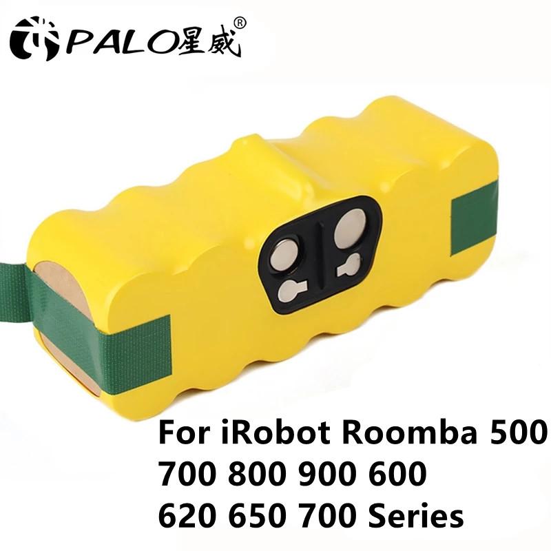 PALO NI-MH 14,4 В 2000/3500/4500 мАч аккумулятор для пылесоса 7 типов для iRobot Roomba/yijie/Neato Botvac/Samsung NaviBot/Haier