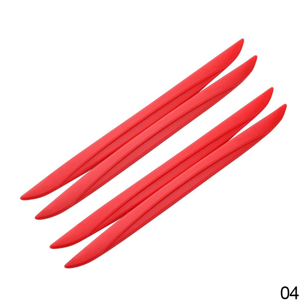 4 шт./компл., универсальная защита от царапин, защита бампера, защита края двери автомобиля, защитная наклейка для зеркала заднего вида, защитная наклейка