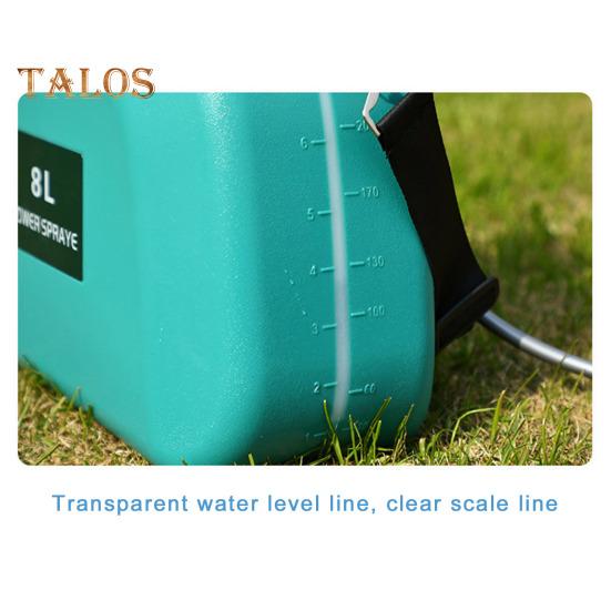 5L/8L Electric Sprayer Battery Powered Sprayer with 3 Nozzles Adjustable Shoulder Strap Electric Pump Sprayer for Watering Fertilizing Herbicides