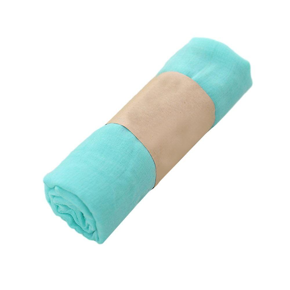 1PC Solid Color Scarf Designer Brand Women Men Hijabs Scarf Shawls Wraps Summer Sun Protection Beach Scarves Neck Bandana