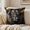 BBlack Gold Eagle Pillow Luxury Decor Cushion Cushion Cover Pillowcase Antidustmite living Room Sofa Decor Cushion Room