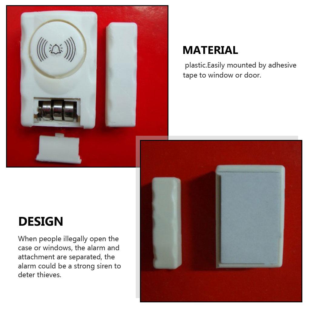 Loud Sound Wireless Window Alarms Apartment Bedroom Entry Door Sensor Open Close Detector Battery Powered Accessories