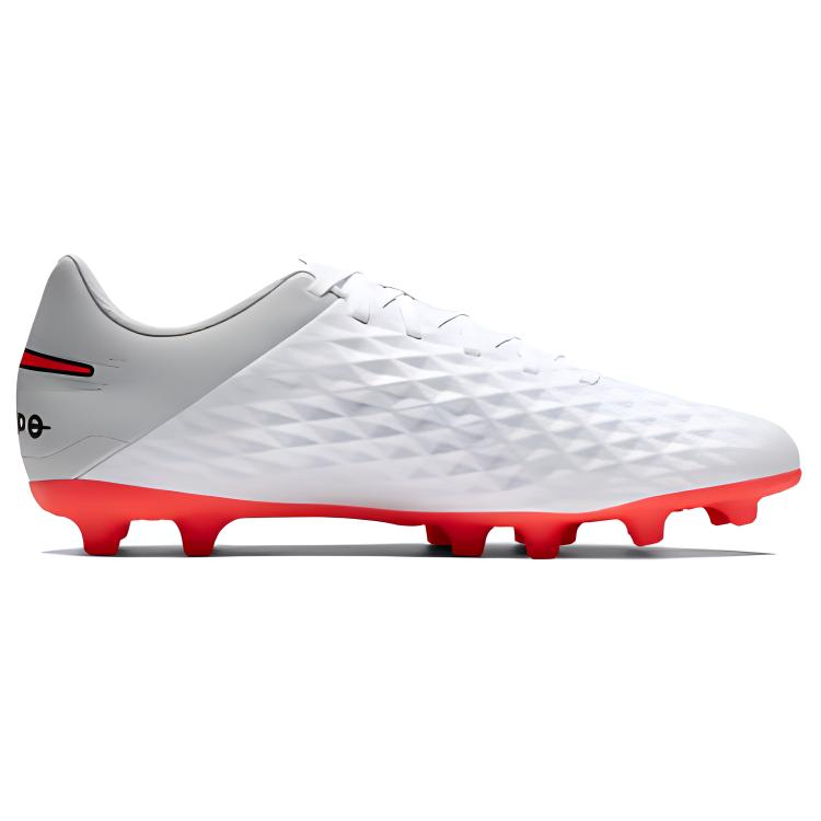 Nike Tiempo Legend 8 Club FG MG 'White Flash Crimson' AT6107-163