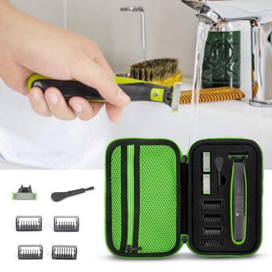 Чехол для хранения электробритвы, ударопрочный портативный электрический триммер, дорожный чехол для бритвы, сумка для Philips OneBlade