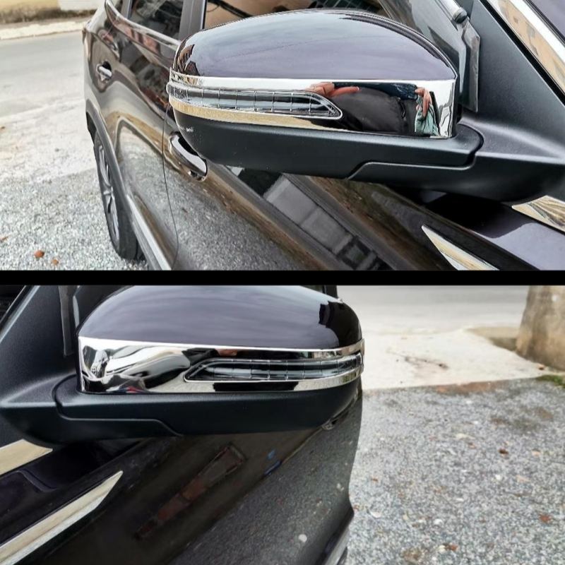 Для Chery Tiggo 4 Pro Tiggo 7 8 Pro Max Plus Наклейка на зеркало заднего вида Отделка Декор Защита Аксессуары из нержавеющей стали