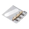 Metal Electric Guitar Bridge 3 Saddles For Telecaster Bridge  For Electric Guitar