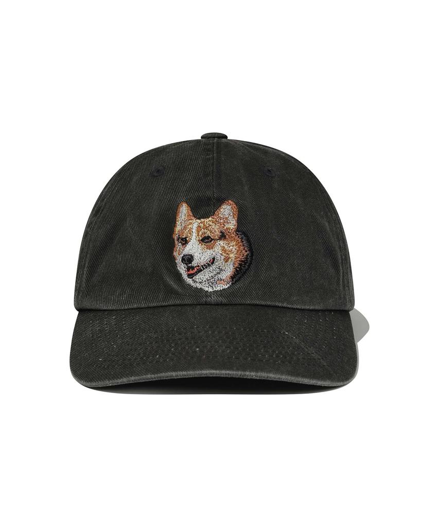 RETRIEVER CLUB Кепка-бейсболка Корги [Угольно-серый]