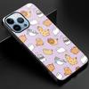 Стеклянный чехол с милым кроликом из мультфильма для Iphone 13 14 12 Pro Max Mini Xs Xr X, чехол для Iphone 7 8 6s Plus Se 2022 11, чехол