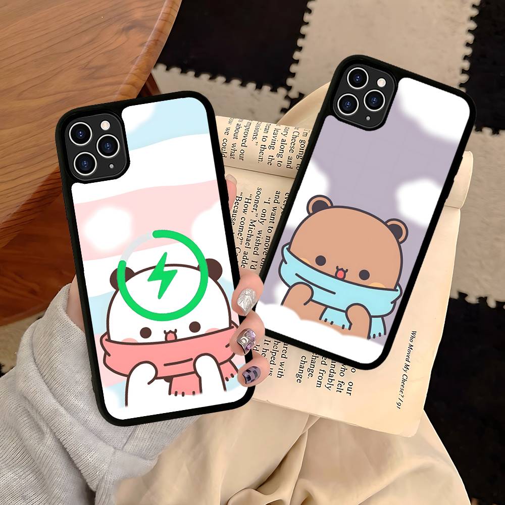 BUBU DUDU Мультяшный Матовый Магнитный Чехол Для Телефона Для IPhone 16 17 15 14 13 12 11 Для Magsafe Беспроводной Зарядки
