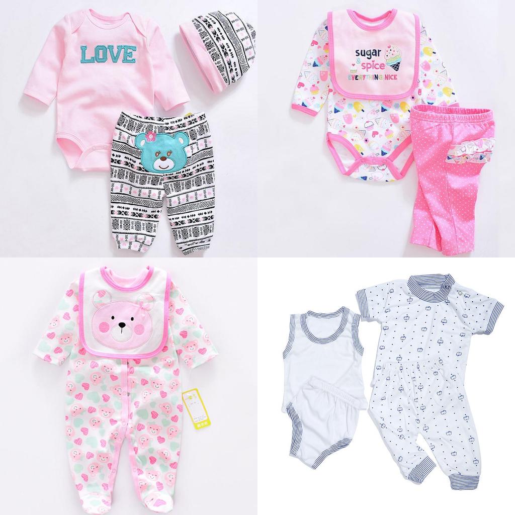 Cozy And Stylish Clothes For 22''-23'' Reborn Baby Dolls In Romper Dress Style