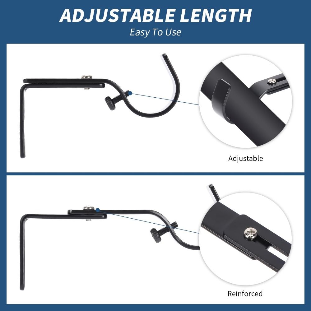 Металлический Крючок для Карнизной Штанги Универсальный Подвесной Крючок Применение для Римских Карнизов