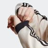 Adidas Оригинальный трилистник в стиле ретро, ​​трехполосный свитшот с круглым вырезом, мужские топы, белый цвет HA9309