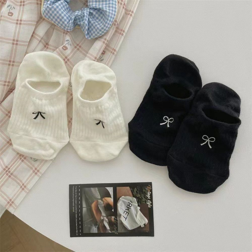 Solid Color Boat Socks Spring Summer Sweet Stockings New Short Socks