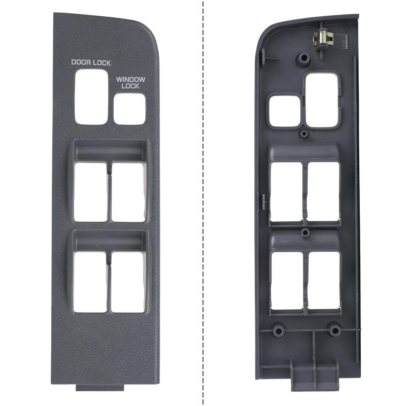 Автомобильная накладка на блок управления стеклоподъемниками водительской двери для Toyota Land Cruiser Fj80 1991-1997 74232-60070-B0 7423260070