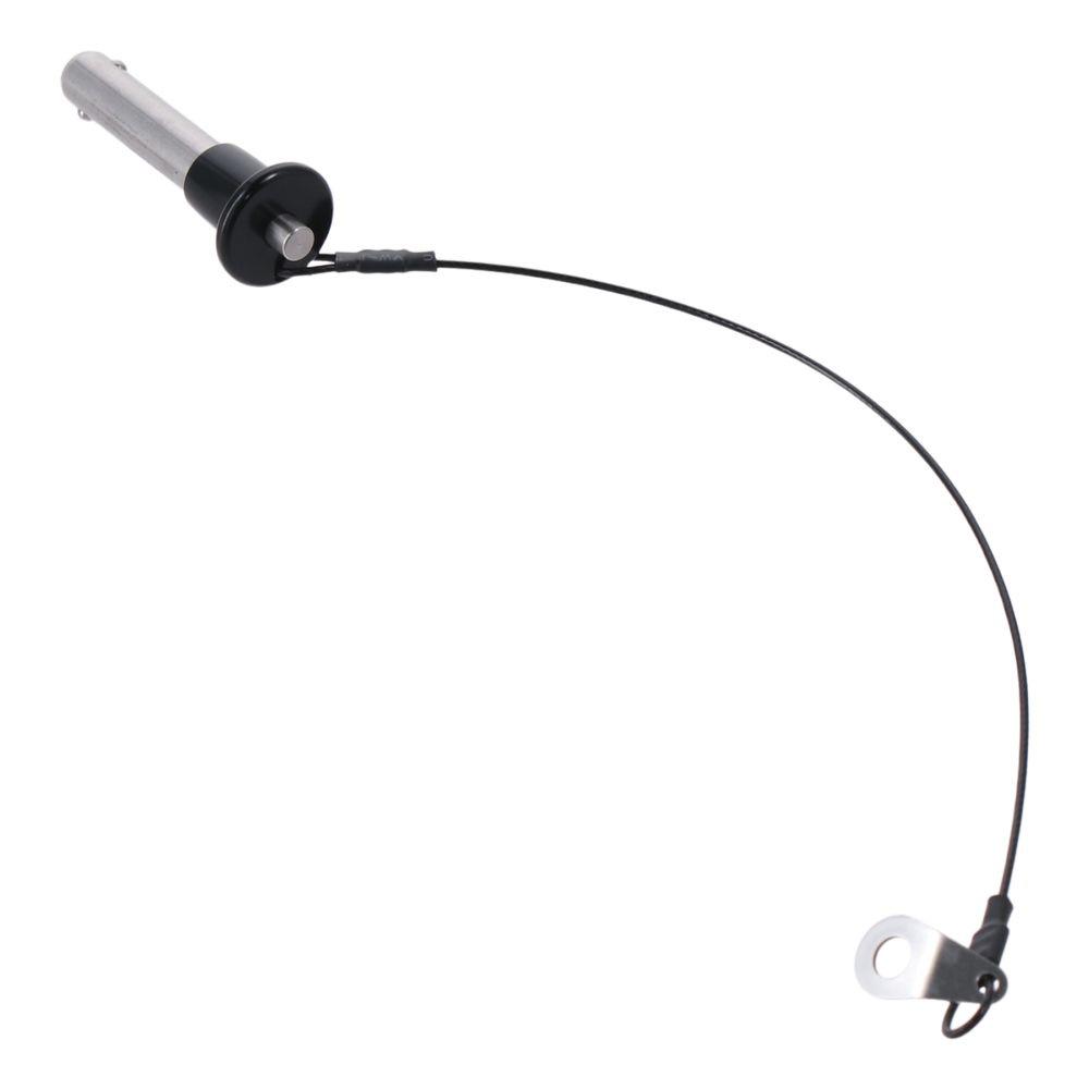 Stainless Steel Push-Button Locking Diameter 6/8/10mm with 25cm Wire Durable Quick Release Pin