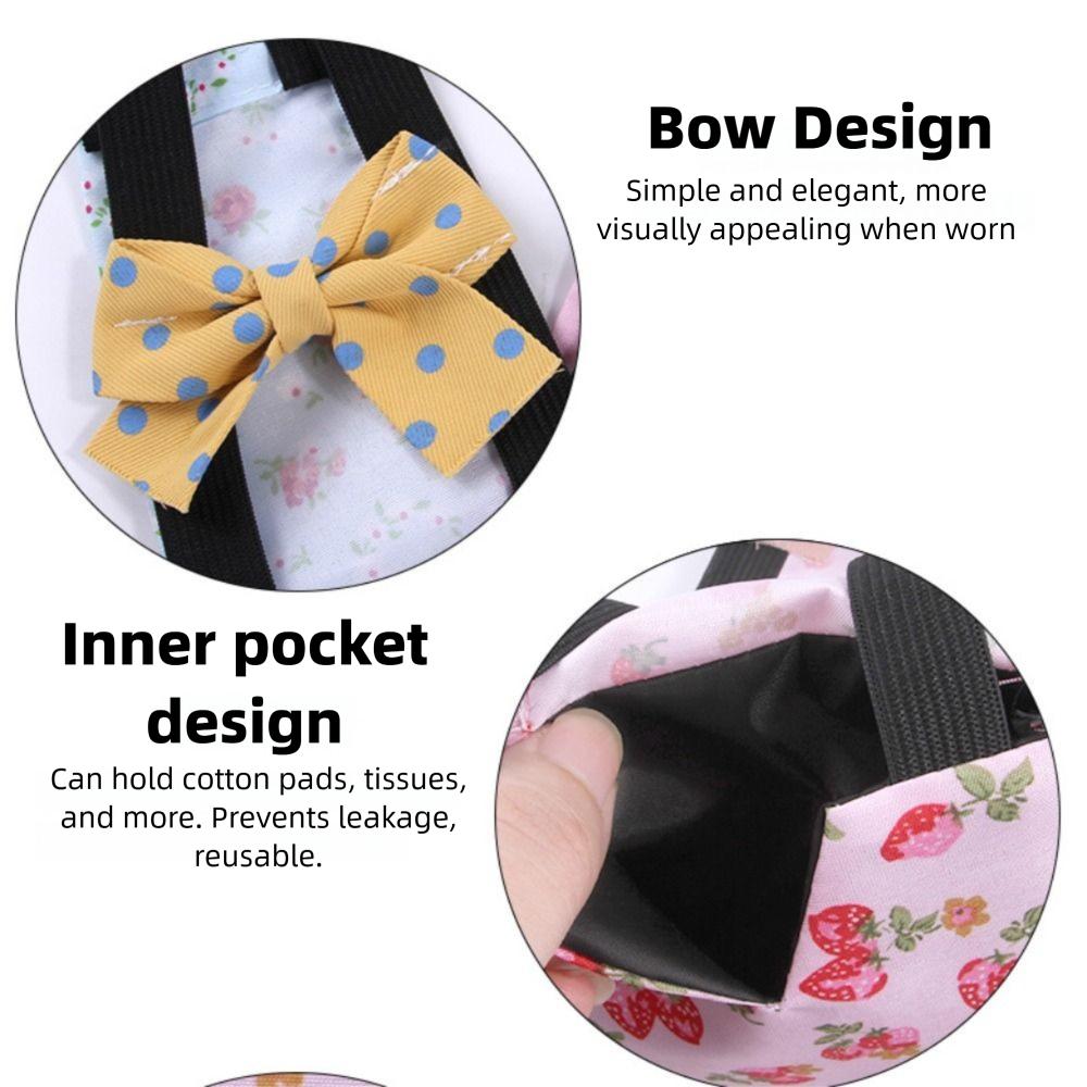 New Adjustable Poultry Diaper Reusable Bow Tie Duck Supplies Breathable Comfortable Duck Accessories Poultry Care