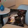 Игровой Чехол для Подушки G-God of War Ragnarok 2-в-1 Двусторонний Плюшевый Чехол для Подушки | Автомобиль/Диван/Кровать | Идеальный Подарок