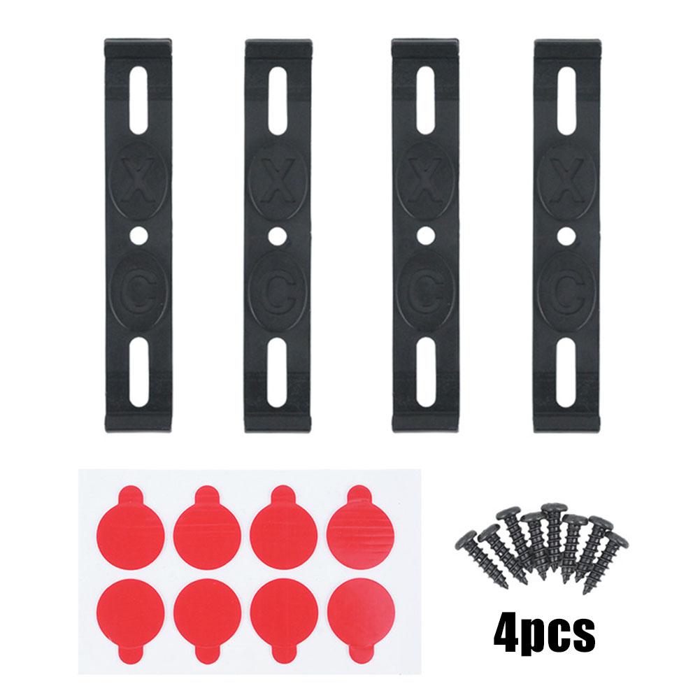 Frameless License Plate Holder 4PCS Weather-Proof Frameless Tags Frame Car Plate Plate Car Rear Q0K4