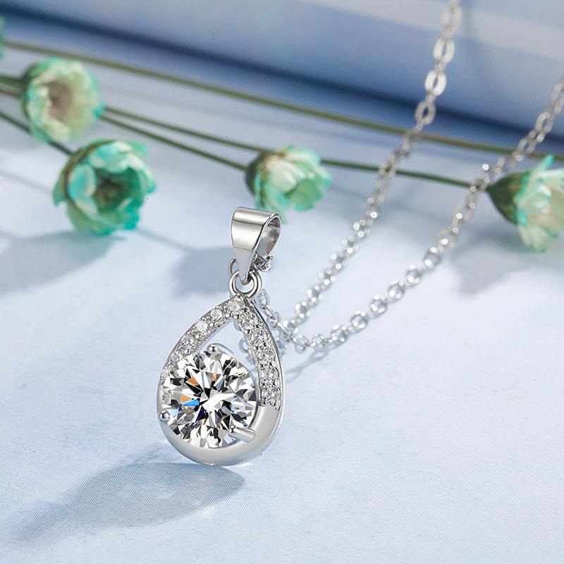 Женское ожерелье Lindon, кулон из медного сплава, циркон, модный подарок