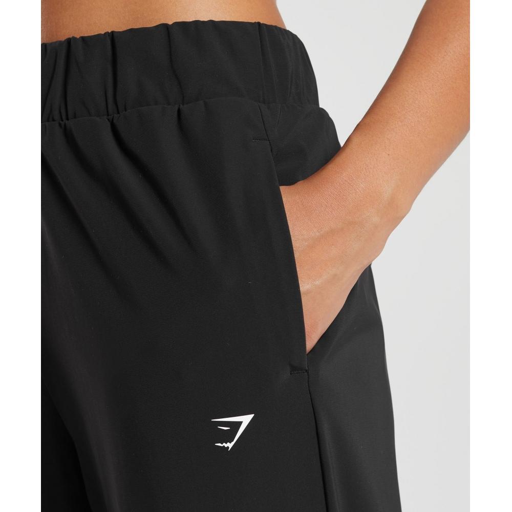 Gymshark Tapered Woven Pants Black B8a6s Bb2j