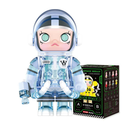 POPMART MEGA SPACE MOLLY 100% Series [Peace] PopMart Gachapon Blind Box Figure Plastic Model Premium Toy PVC Soft Vinyl Original Character Birthday Gi