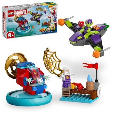 LEGO Marvel Spidey и удивительные друзья Spidey и Зеленый Гоблин Игрушка Подарок на день рождения Блок Образовательный Рождество Мальчики Девочки Дети 4 года