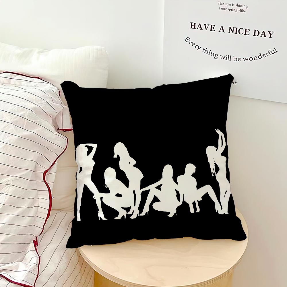 Black white funny text meme money art cushion cover soft pillowcase Sofa Home Living Room bed Decor pillowcover Gift Party hogar
