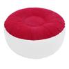 Inflatable Flocking Stool Multipurpose Lightweight Portable Ergonomic Design Round Portable
