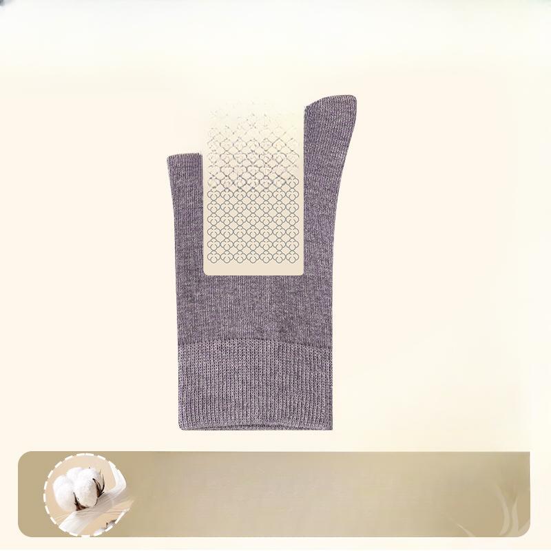 Женские новые весенне-осенние антибактериальные дезодорирующие влагоотводящие носки из чистого хлопка без швов