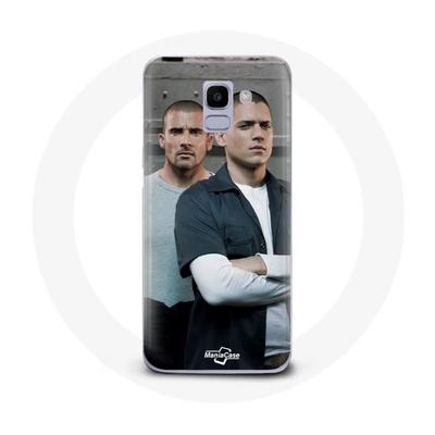 Чехол для Samsung Galaxy J6 2018 Побег из тюрьмы Майкл Скофилд И Линкольн Берроуз