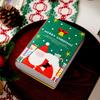 С Рождеством Подарочные коробки для конфет Магическая книга Форма Подарочная коробка Санта-Клаус Упаковочный пакет Navidad Новогодний Xmas Вечеринка Украшение