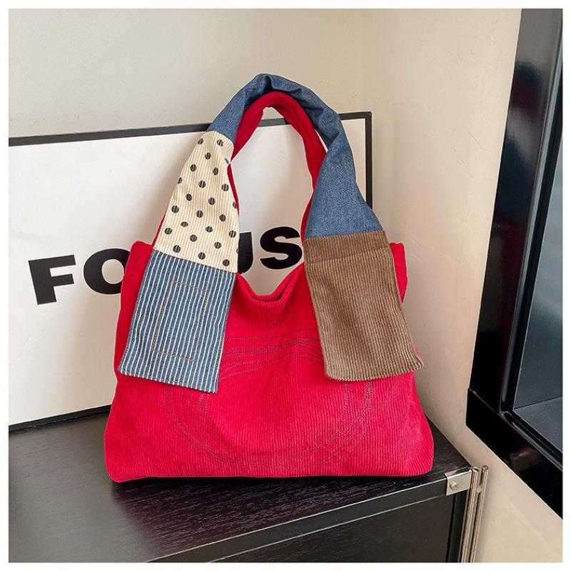 Вышитая холщовая сумка женская большой вместимости новая летняя универсальная повседневная на плечо сумка-тоут для студентки